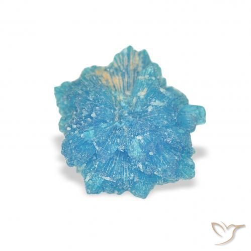 Cavansite Blu naturale da 1.05 ct, Taglio a fantasia, Opaco