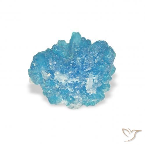 Cavansite Blu naturale da 1.02 ct, Taglio a fantasia, Opaco
