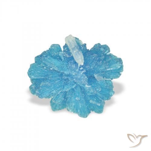 Cavansite Blu naturale da 1.02 ct, Taglio a fantasia, Opaco