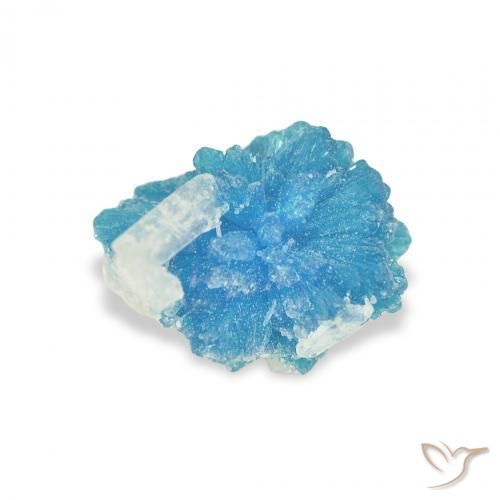 Cavansite Blu naturale da 1.51 ct, Taglio a fantasia, Opaco