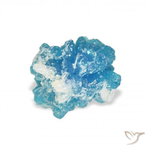 Cavansite Blu naturale da 1.53 ct, Taglio a fantasia, Opaco