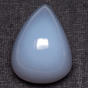 Calcedonio naturale blu da 193,10 ct, trasparente, trasparente/traslucido