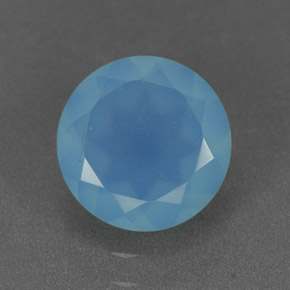 Calcedonio Blu naturale da 1.07 ct, Trasparente, Trasparente/Traslucido
