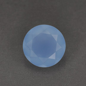 Calcedonio Blu naturale da 1.03 ct, Trasparente, Trasparente/Traslucido