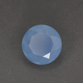 Calcedonio Blu naturale da 1.03 ct, Trasparente, Trasparente/Traslucido
