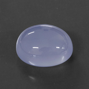 Calcedonio Blu Lavanda naturale da 5.88 ct, Trasparente, Trasparente/Traslucido
