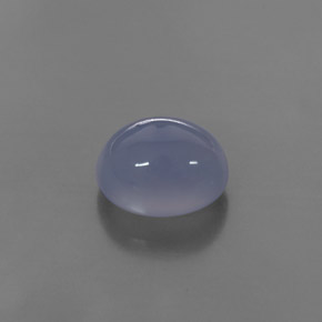 Calcedonio Blu Lavanda naturale da 4.42 ct, Trasparente, Trasparente/Traslucido