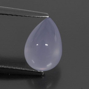 Calcedonio Blu Lavanda naturale da 2.09 ct, Trasparente, Trasparente/Traslucido
