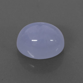 Calcedonio naturale blu da 2,70 ct, trasparente, trasparente/traslucido