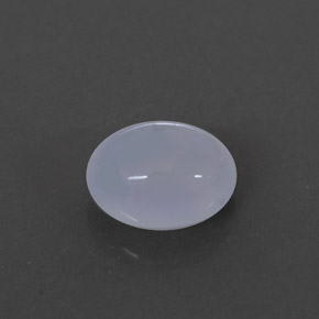 Calcedonio naturale blu da 2,28 ct, trasparente, trasparente/traslucido
