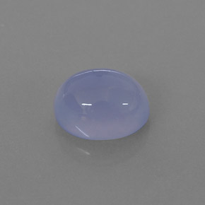 Calcedonio Blu Lavanda naturale da 2.44 ct, Trasparente, Trasparente/Traslucido