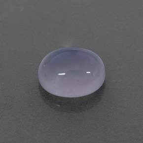 Calcedonio Blu Lavanda naturale da 3.25 ct, Trasparente, Trasparente/Traslucido