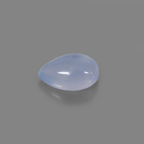 Calcedonio Blu Lavanda naturale da 3.59 ct, Trasparente, Trasparente/Traslucido