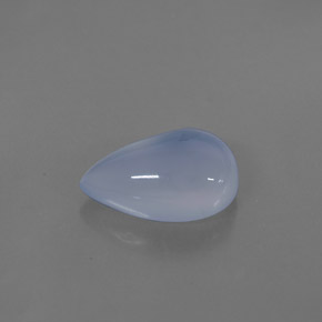 Calcedonio Blu Lavanda naturale da 4.98 ct, Trasparente, Trasparente/Traslucido