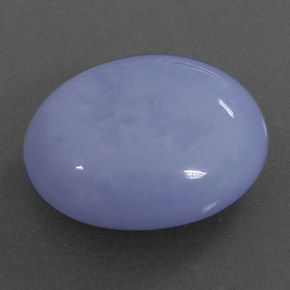 Calcedonio naturale blu da 13,90 ct, trasparente, trasparente/traslucido