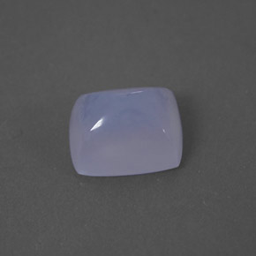 Calcedonio naturale blu da 2,13 ct, trasparente, trasparente/traslucido
