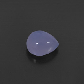 Calcedonio Blu Lavanda naturale da 2.34 ct, Trasparente, Trasparente/Traslucido