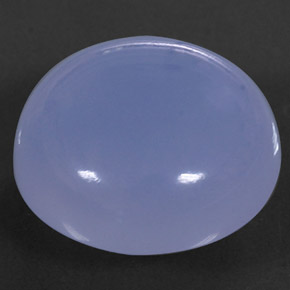 Calcedonio Blu Lavanda naturale da 15.62 ct, Trasparente, Trasparente/Traslucido