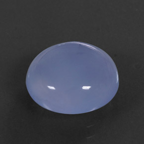 Calcedonio Blu Lavanda naturale da 5.76 ct, Trasparente, Trasparente/Traslucido