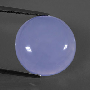 Calcedonio Blu Lavanda naturale da 13.17 ct, Trasparente, Trasparente/Traslucido