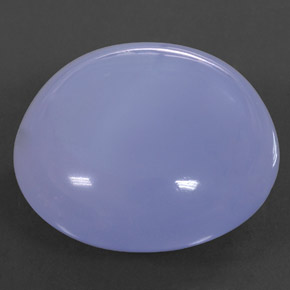 Calcedonio naturale blu da 28,93 ct, trasparente, trasparente/traslucido