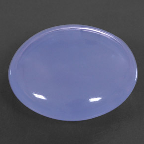 Calcedonio Blu Lavanda naturale da 20.57 ct, Trasparente, Trasparente/Traslucido