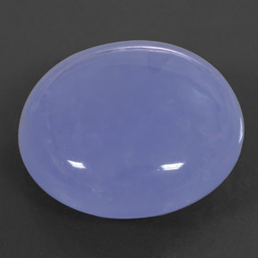 Calcedonio naturale blu da 29,95 ct, trasparente, trasparente/traslucido