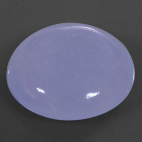 Calcedonio naturale blu da 36,59 ct, trasparente, trasparente/traslucido