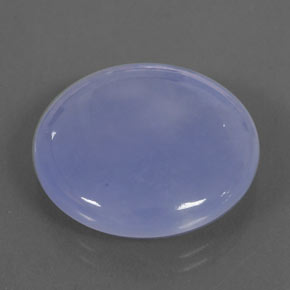 Calcedonio Blu Lavanda naturale da 23.76 ct, Trasparente, Trasparente/Traslucido