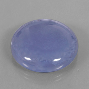 Calcedonio Blu Lavanda naturale da 38.91 ct, Trasparente, Trasparente/Traslucido