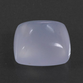 Calcedonio naturale blu da 3,05 ct, trasparente, trasparente/traslucido