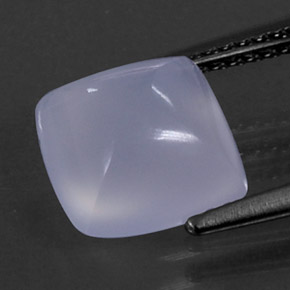 Calcedonio naturale blu da 3,05 ct, trasparente, trasparente/traslucido