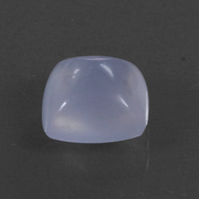 Calcedonio naturale blu da 2,35 ct, trasparente, trasparente/traslucido