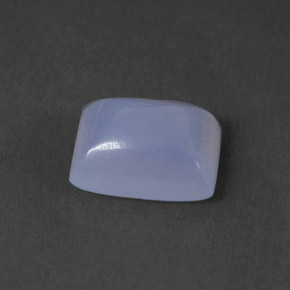 Calcedonio naturale blu da 1,69 ct, trasparente, trasparente/traslucido