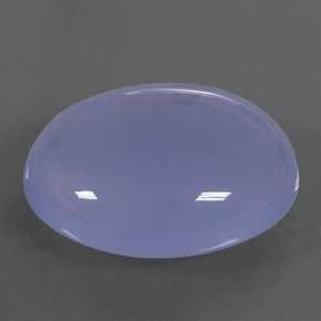 Calcedonio naturale blu da 32,08 ct, trasparente, trasparente/traslucido