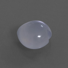 Calcedonio Blu Lavanda naturale da 4.81 ct, Trasparente, Trasparente/Traslucido