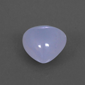 Calcedonio naturale blu da 1,69 ct, trasparente, trasparente/traslucido