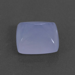 Calcedonio naturale blu da 2,93 ct, trasparente, trasparente/traslucido