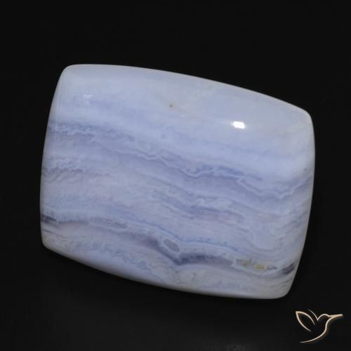 Calcedonio Azzurro naturale da 29.00 ct, Cuscino, Opaco