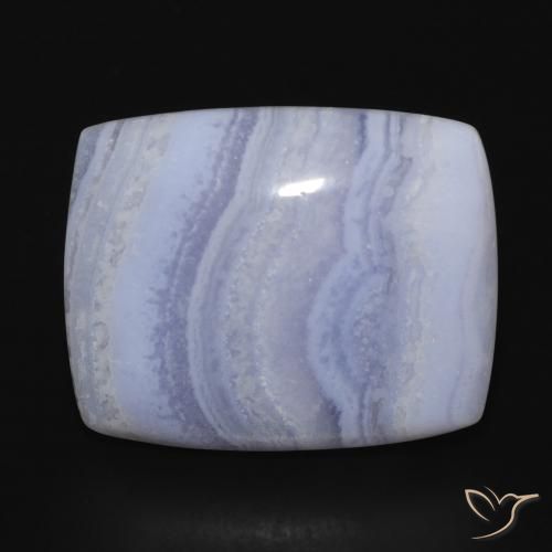 18.03ct Naturale Azzurro Calcedonio, Cuscino, Opaco