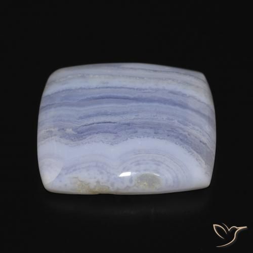 Calcedonio Azzurro naturale da 30.02 ct, Cuscino, Opaco