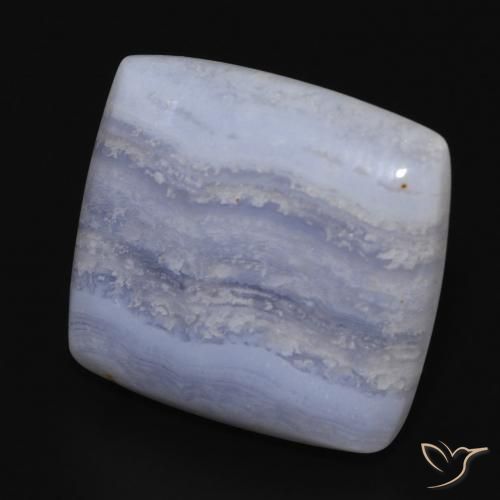 Calcedonio Azzurro naturale da 19.08 ct, Cuscino, Opaco