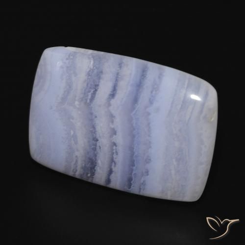 Calcedonio Azzurro naturale da 15.66 ct, Cuscino, Opaco