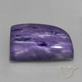 Charoite Velluto Viola Viola naturale da 30.57 ct, Taglio a fantasia, Opaco