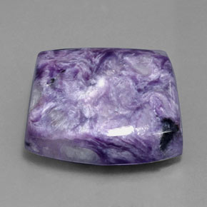 Caroite naturale viola da 37,65 ct, forma fantasia, opaco