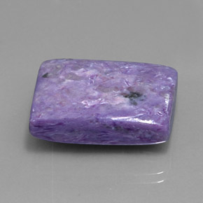 Caroite viola naturale da 32,07 ct, forma fantasia, opaco