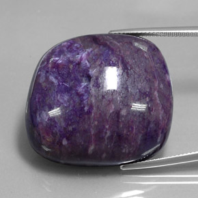 Caroite naturale viola da 82,05 ct, forma fantasia, opaco