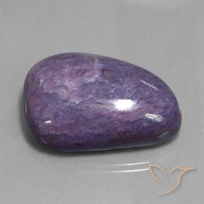 Charoite Viola Viola naturale da 73.11 ct, Taglio a fantasia, Opaco