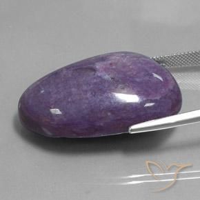 Charoite Viola Viola naturale da 73.11 ct, Taglio a fantasia, Opaco