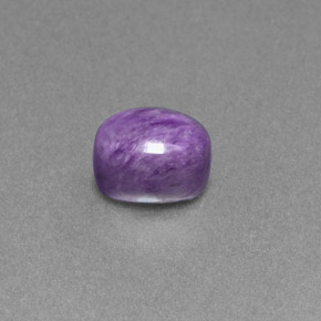 Charoite Viola naturale da 1.50 ct, Taglio ovale, Opaco
